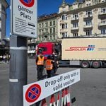 Zwei Drittel weniger Reisebusse auf dem Schwanenplatz