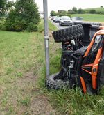 Autounfall in Reiden: Quad-Fahrer verletzt