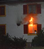 In Entlebuch brannte gestern ein Bauernhaus
