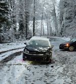 Hitzkirch: Autofahrer schlittert auf Gegenfahrbahn