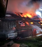 Flühli: Der Blitz schlägt ein und löst einen Dachbrand aus