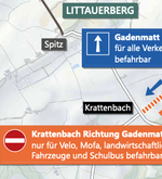 Fünf Monate zu: Am Littauerberg werden Strassen gesperrt