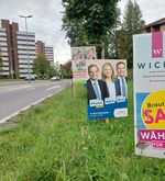 Luzerner Brautmodegeschäft startet ironische Wahl-Kampagne