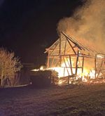 Holzschopf im Luzerner Hinterland brennt nieder