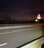 Autobahn A14: Übermüdeter Chauffeur prallt in Leitplanke