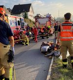Menzingen: Mann bei Unfall lebensbedrohlich verletzt