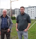 Mitten in Kriens bauen Vater und Sohn vier neue Wohnhäuser