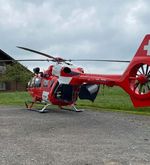 Bub muss wegen Hundebiss mit Rega ins Spital fliegen