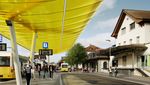 Stadt Sursee erhält neuen Busbahnhof mit Velostation