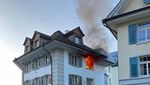 Glück im Unglück bei Brand auf einem Balkon in Sursee