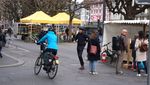 Achtung Velo! Wochenmarkt Luzern ist ein Spiessrutenlauf