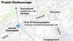 Zu teuer: Stadtpassage würde rund 300 Millionen kosten