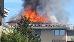 Brand in Rothenburg: Gasflasche ist auf Dach explodiert