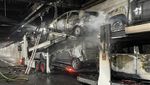 Lastwagen im Sonnenbergtunnel ausgebrannt