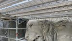 Weg mit dem Käfig: Arbeiten am Löwendenkmal sind fertig