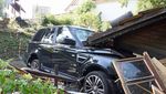 Meierskappel: Auto kracht in Gartenhaus