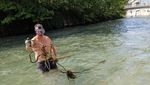 Was die Zuger Kurioses aus der Lorze fischen
