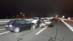 Zwei Unfälle innert Sekunden sorgen für Chaos auf der Autobahn