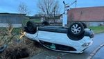 Kopfstand in Buttisholz nach Kollision