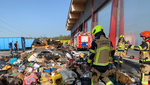 Brennender Güsel in Emmen: 20 Feuerwehrleute ausgerückt