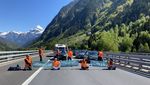 Autobahn-Kleber kassieren Anzeige