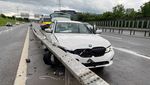 Wespe lenkt Lenker ab – und dieser sein Auto in Leitplanke
