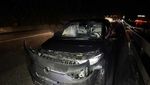 A2: Autofahrer verliert Kontrolle und knallt in Leitplanke