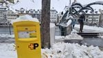 Luzern und Zug im Schnee: Post kommt später