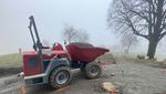 Bauarbeiter überfährt mit Dumper Arbeitskollegen