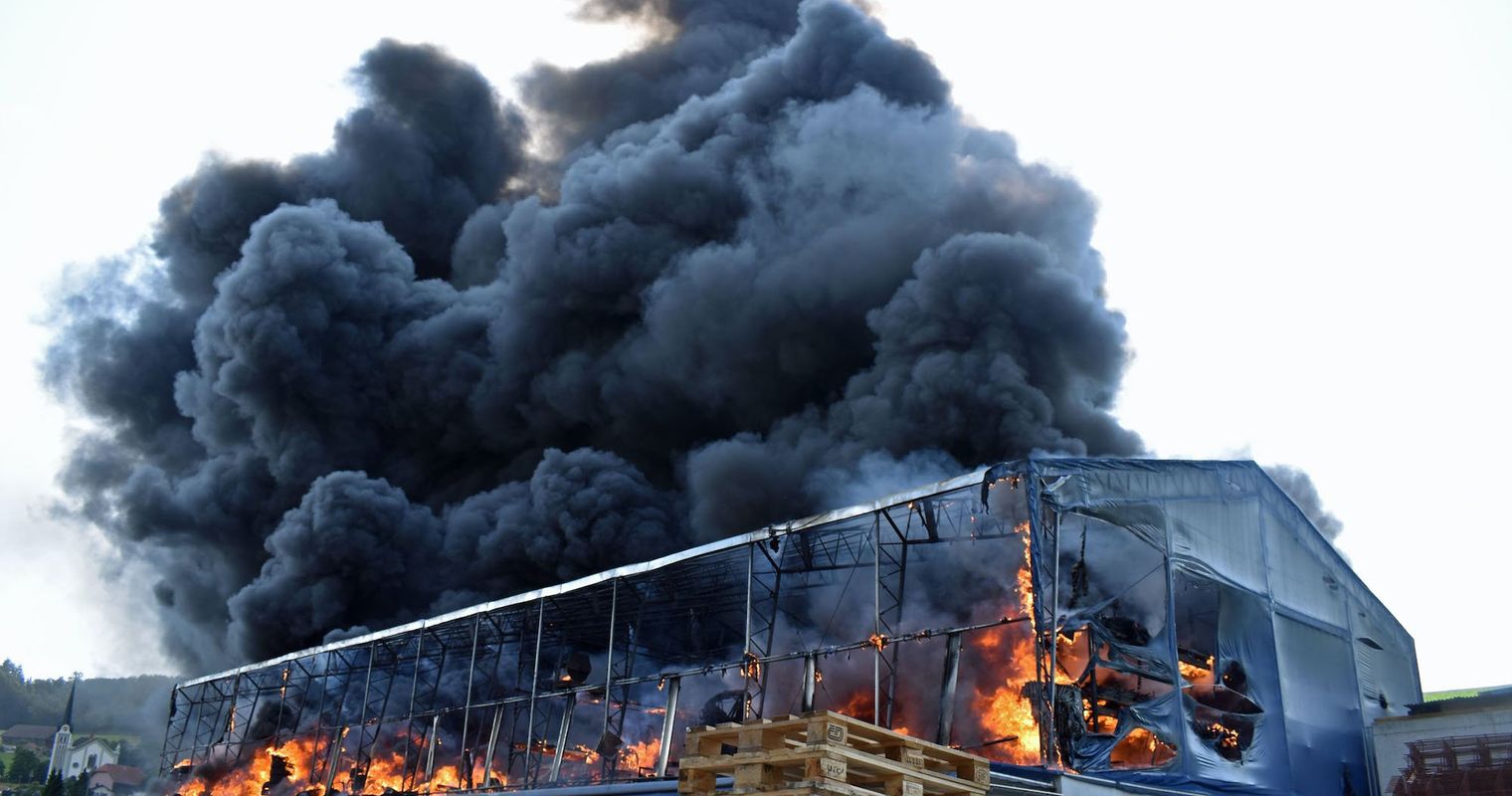 Grossbrand in Grossdietwil: So sieht die Ruine aus