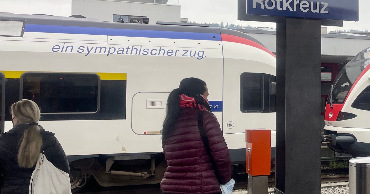 Kein Durchkommen auf Zugstrecke Rotkreuz – Gisikon-Root