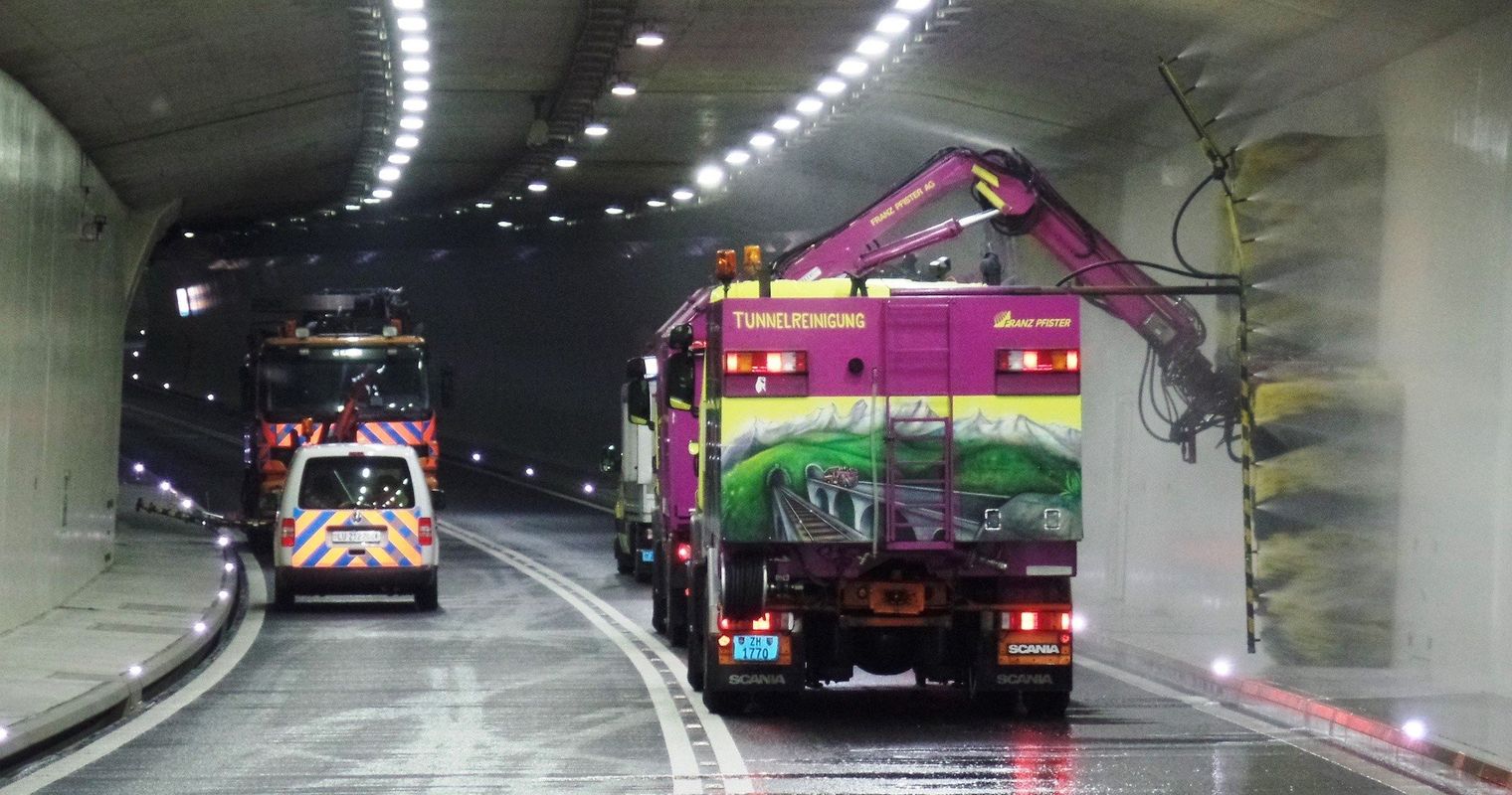 Frühlingsputz steht an: Wann die Tunnel gesperrt sind