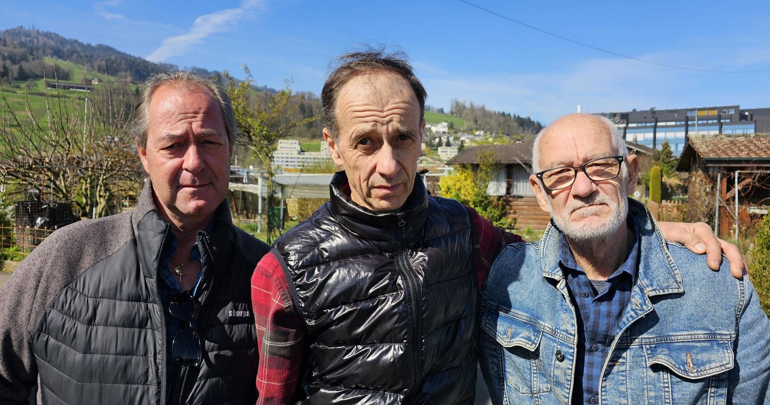 Diese Schrebergärtner kämpfen für ihre Gärten in Kriens