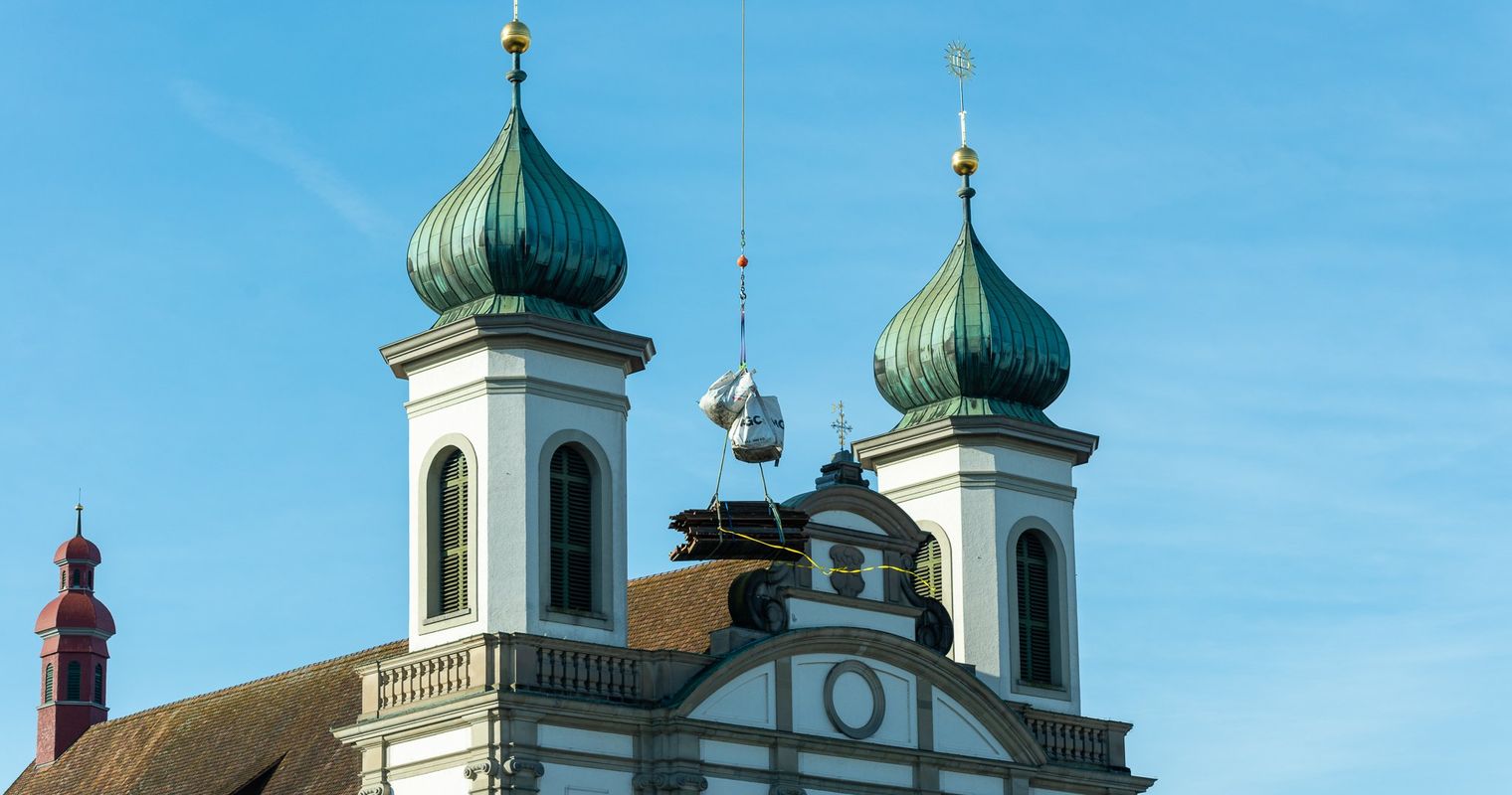 Nächster Helikopterflug in der Altstadt Luzern steht an