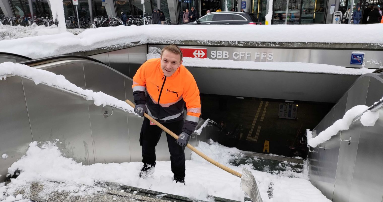 Luzern arbeitet Schneechaos auf – ab 16 Uhr wurde es schwierig