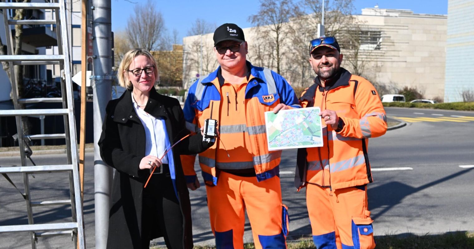 Wie heiss wird es vor deiner Haustür? Zug will es wissen