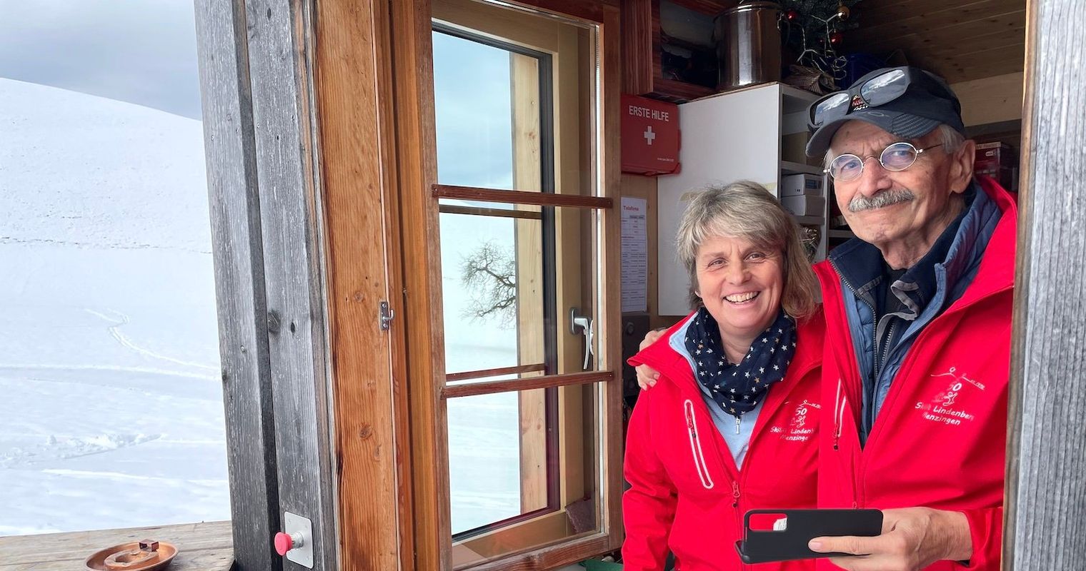 Sie halten den kleinsten Skilift Zugs am Leben