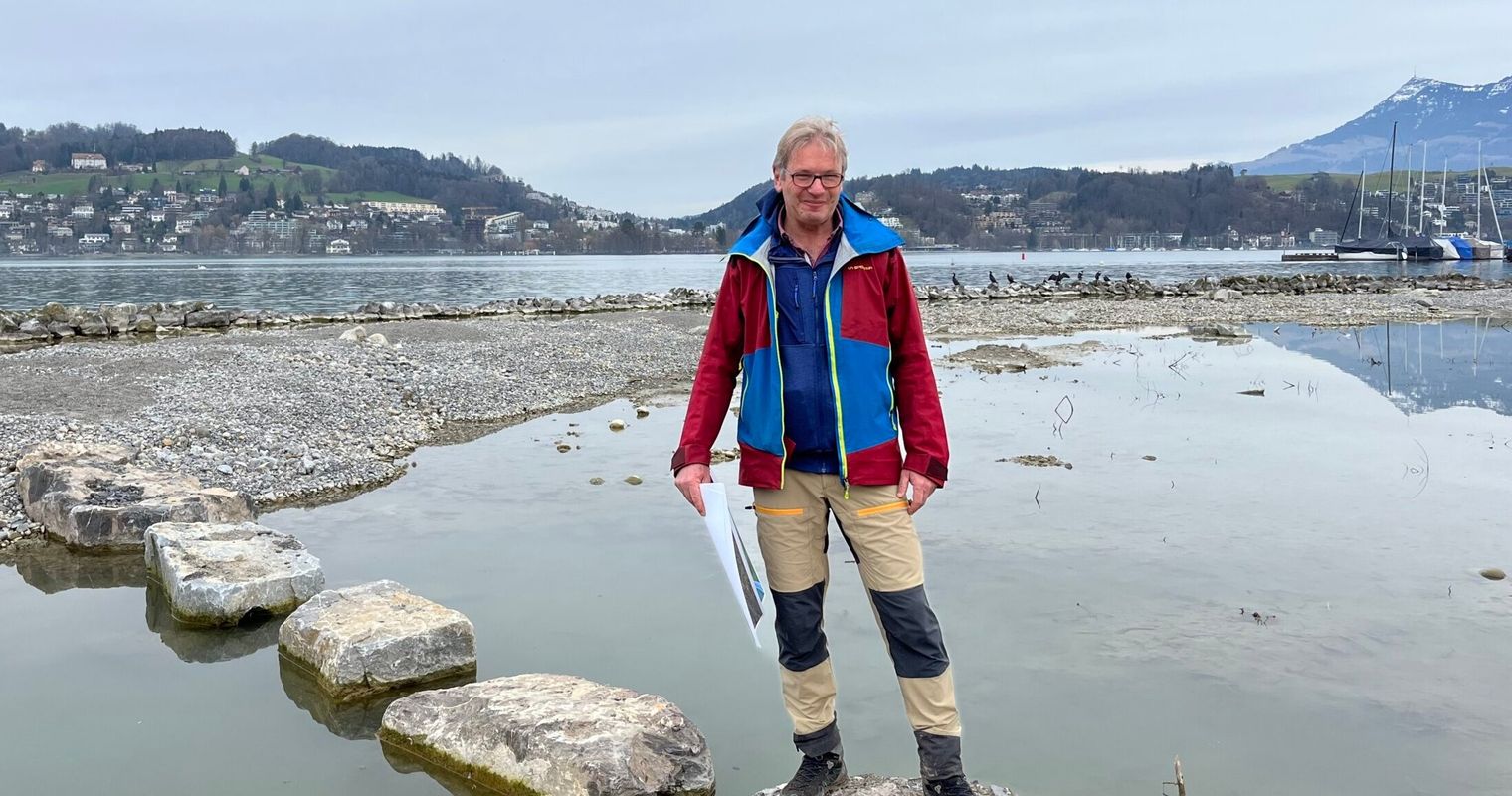 Vor Luzern ist eine neue Insel entstanden – so sieht sie aus