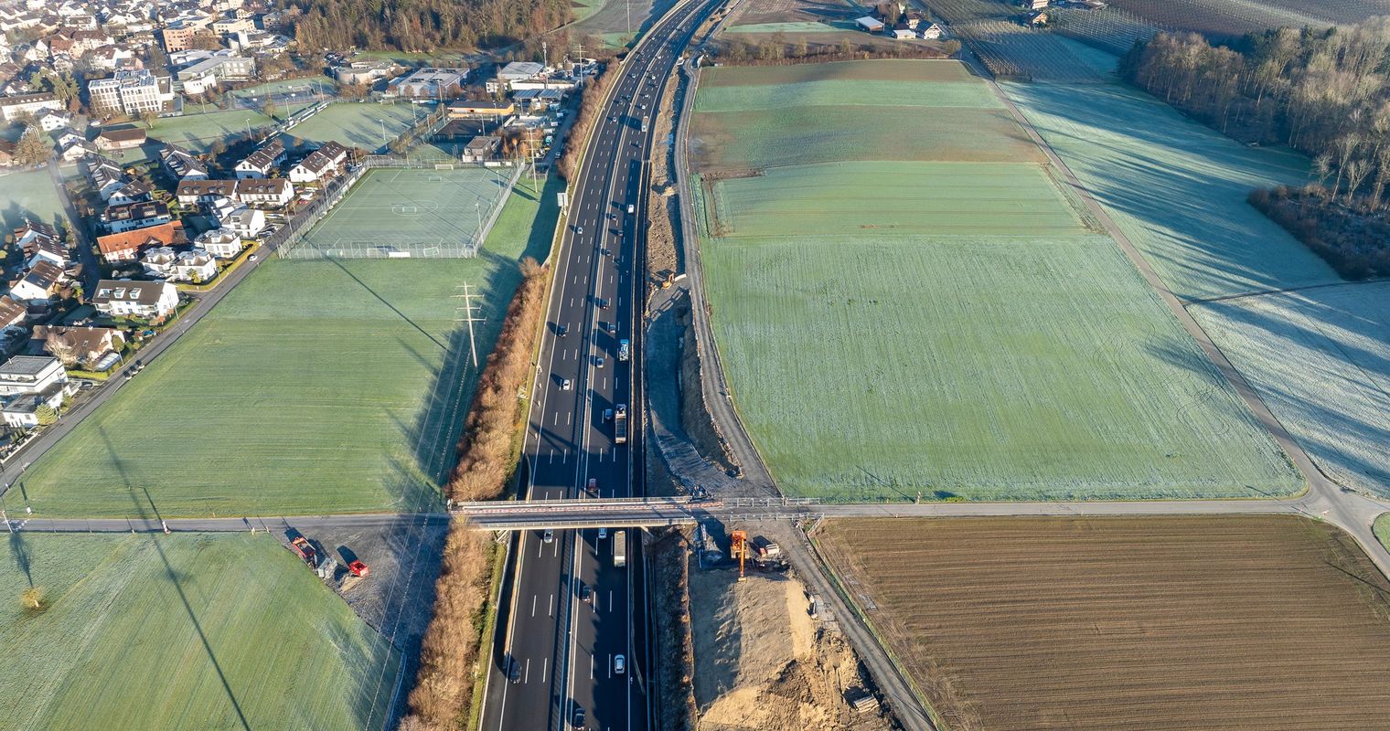 Hünenberg: Rückbau einer bekannten Brücke beginnt