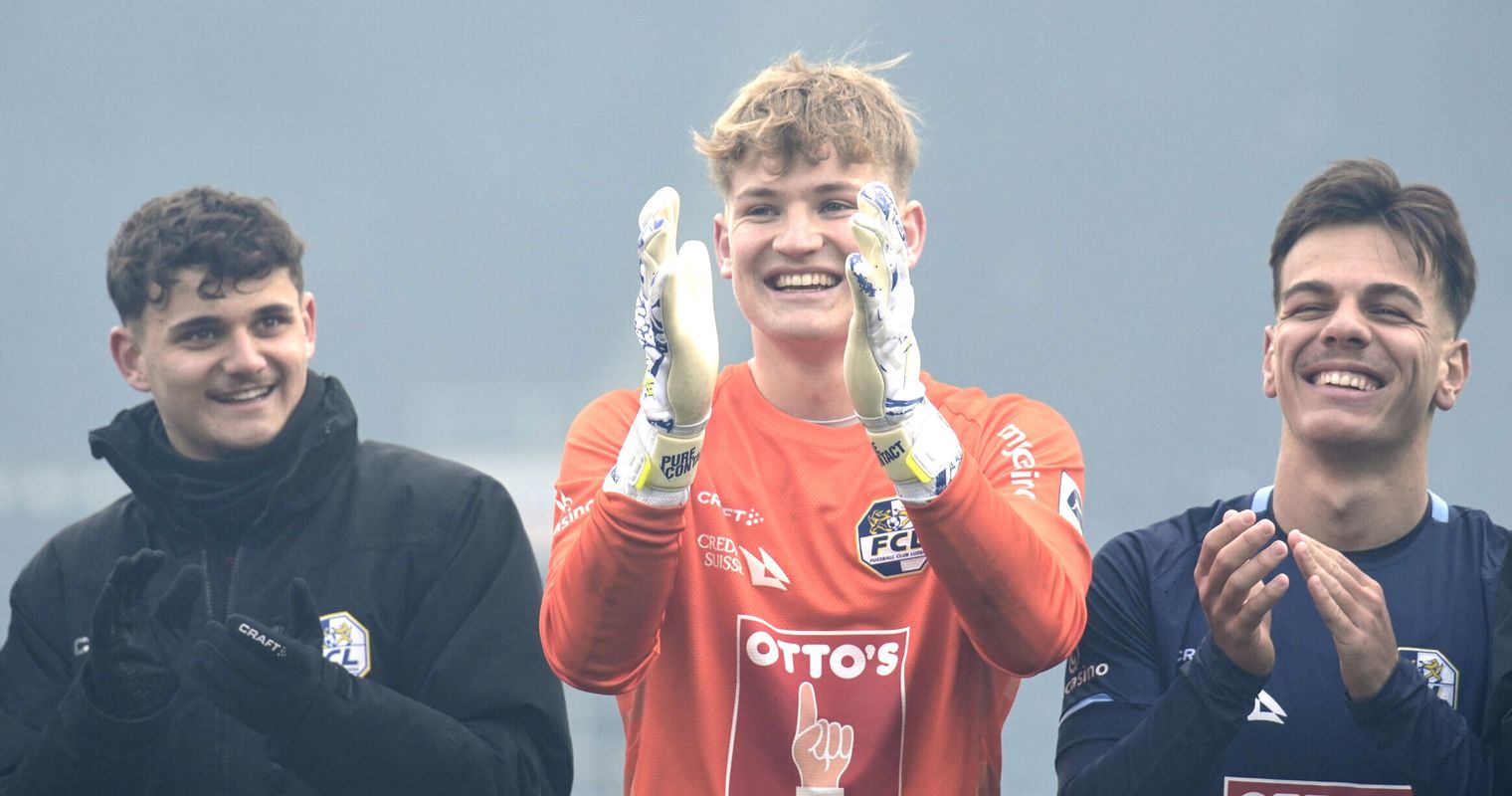 19-jähriger Pascal Loretz hütet gegen Servette das Tor