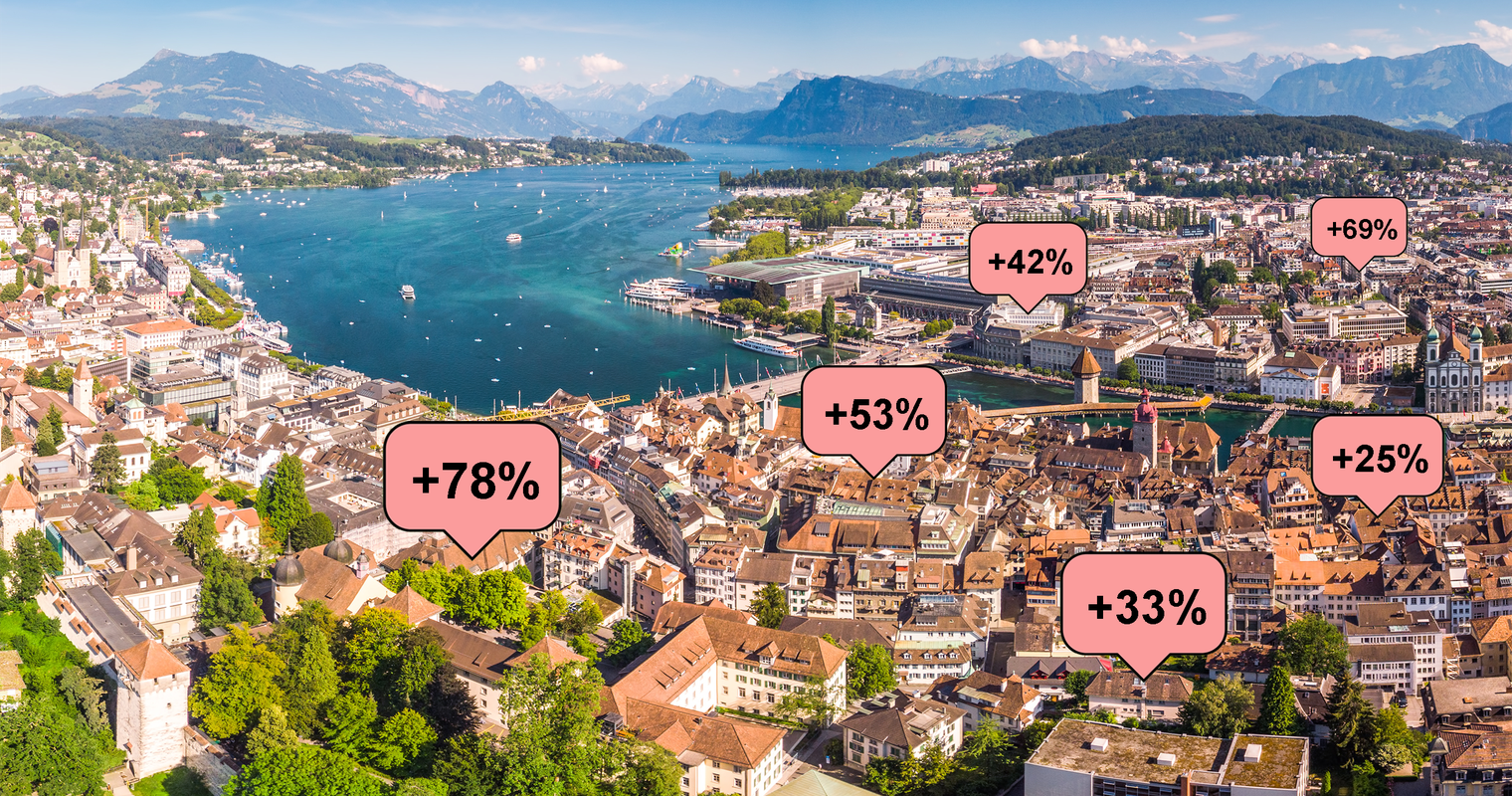 Wohnungsnot: Luzern könnte es wie Zug ergehen