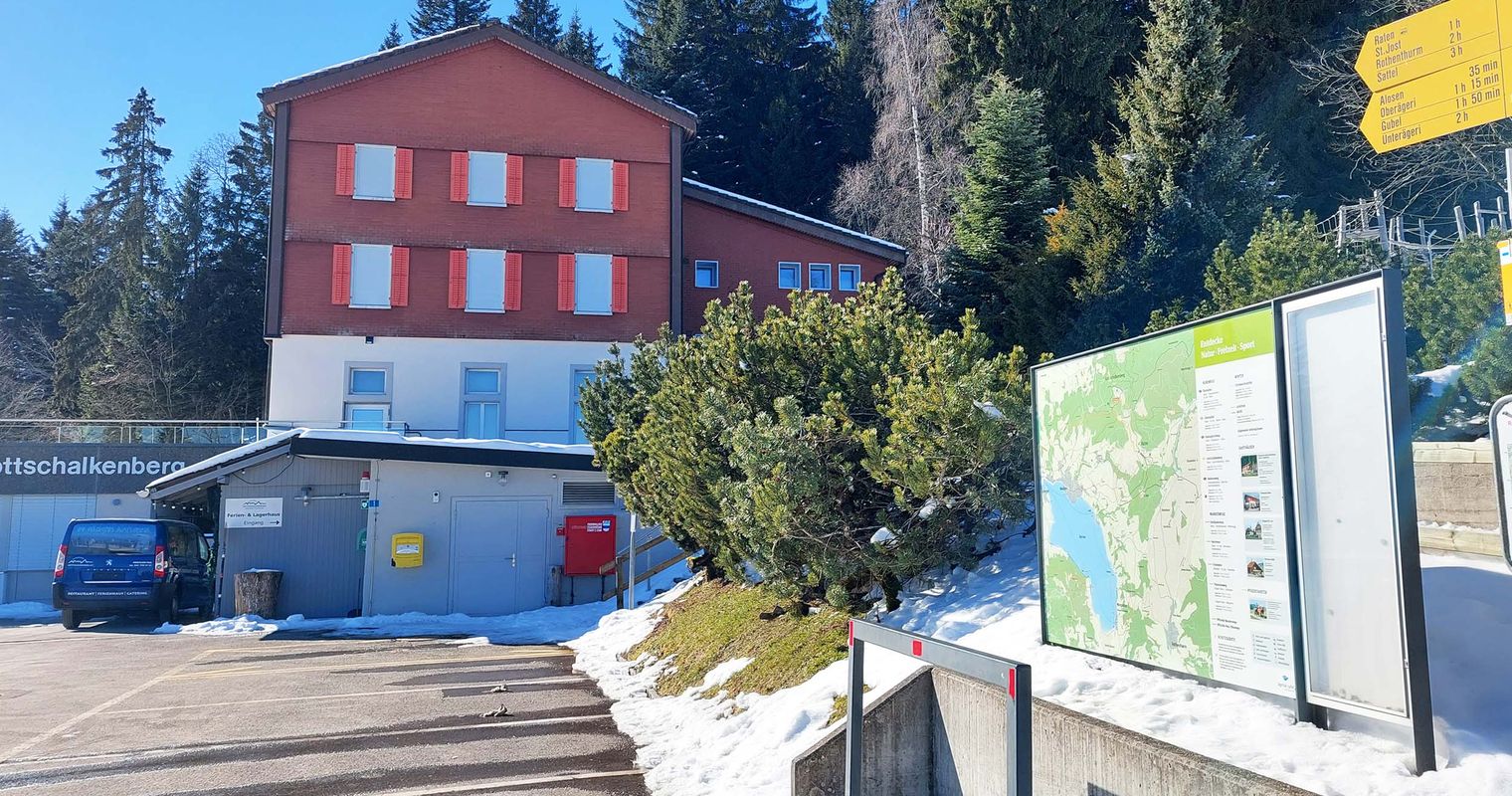 Für 12 Wochen: Strassensperre am Gottschalkenberg