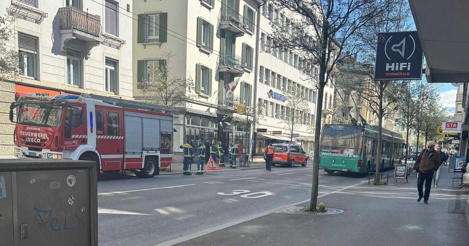 Feuerwehr hat Einsatz mitten in der Stadt Luzern