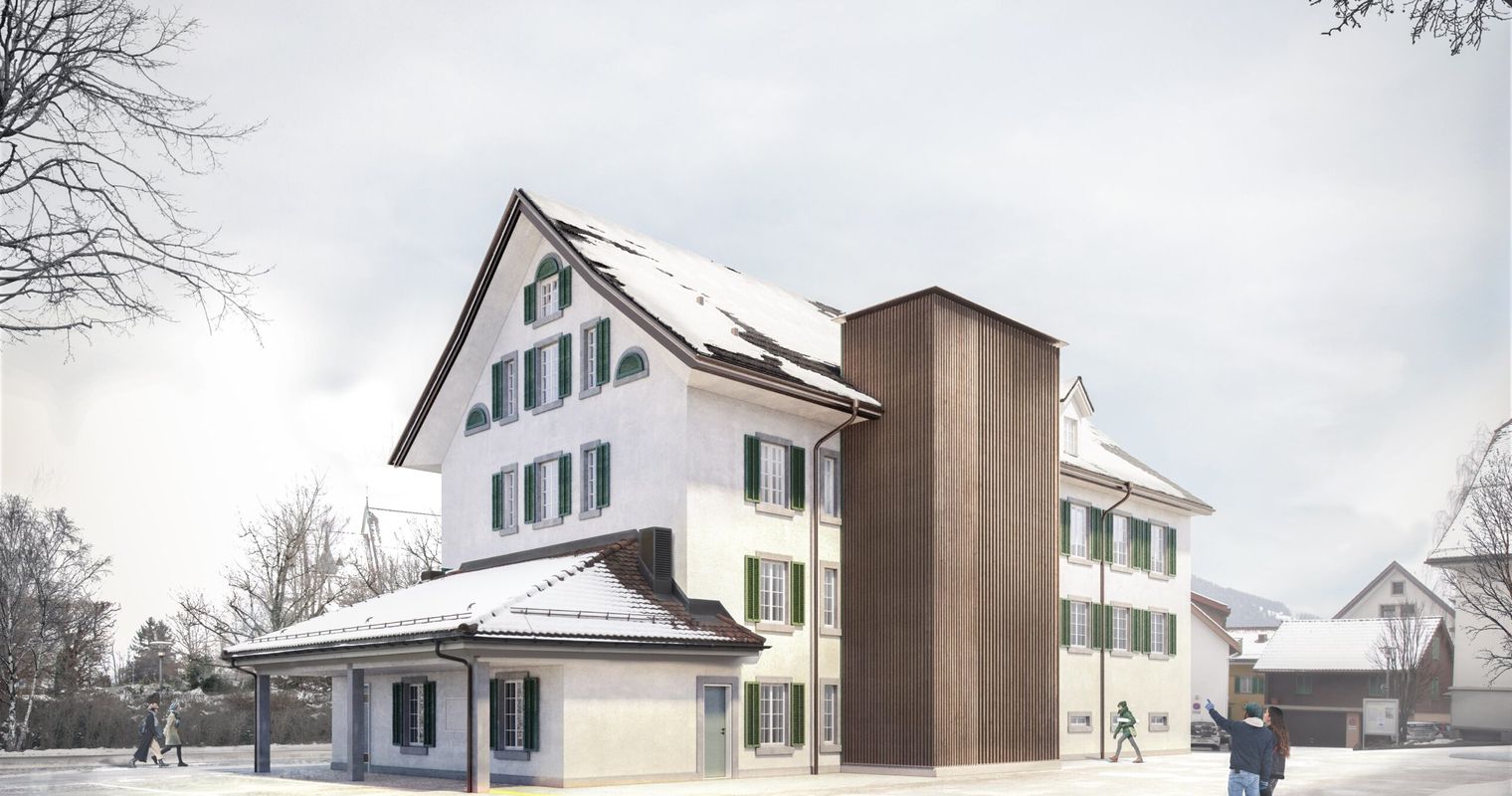 Oberägeri eröffnet bald mitten im Dorf ein Lagerhaus