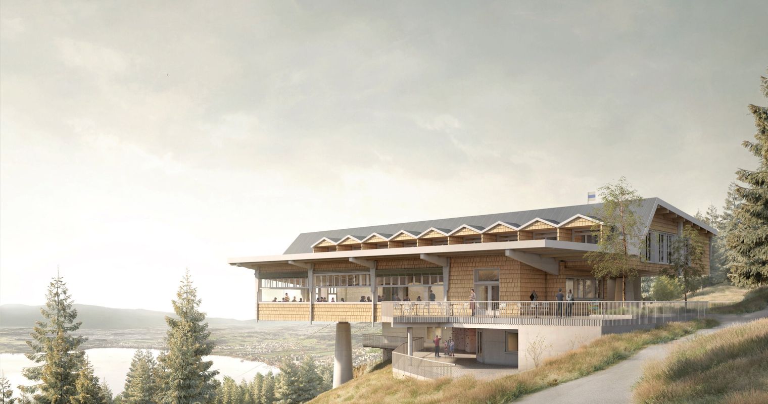 Zugerberg: So soll das neue Bergrestaurant aussehen