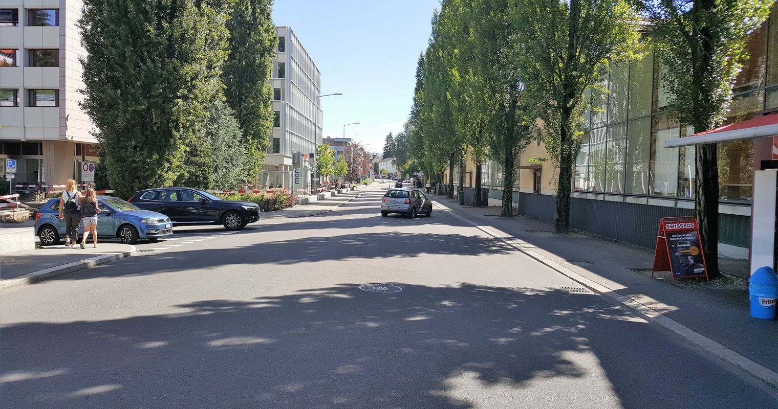 Spitalstrasse wird während zehn Monaten Einbahnstrasse