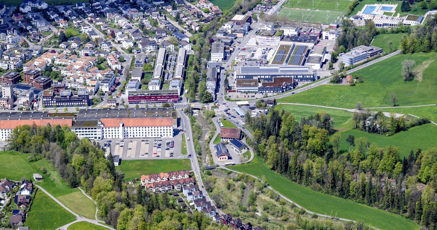 Hier soll es in Baar Hochhäuser geben