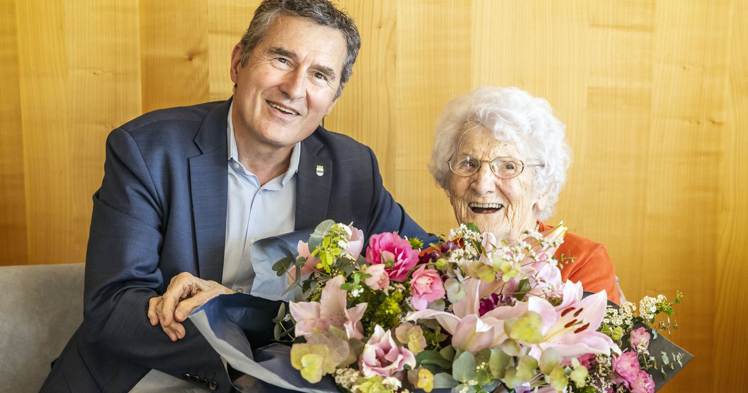 «Sei gut zu dir» – Zugerin feiert 100. Geburtstag