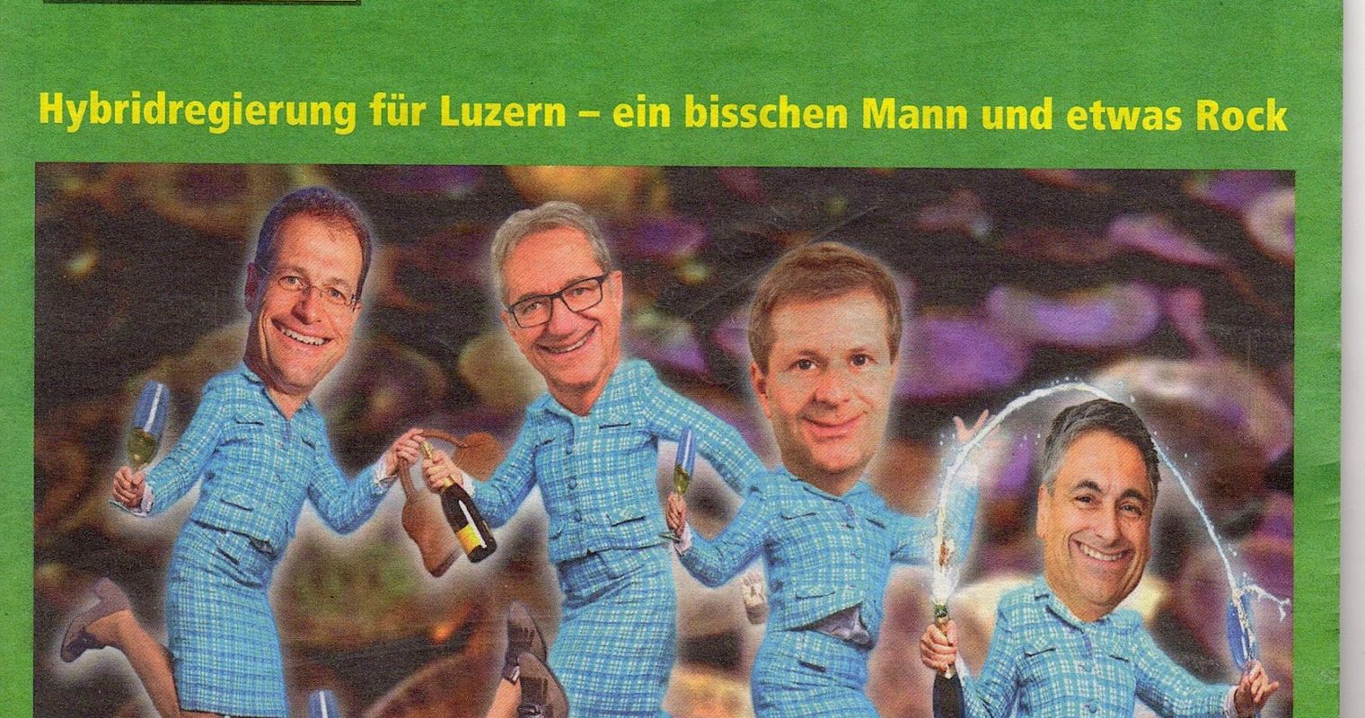 Wenn der Luzerner Regierungsrat im Rock daherkommt