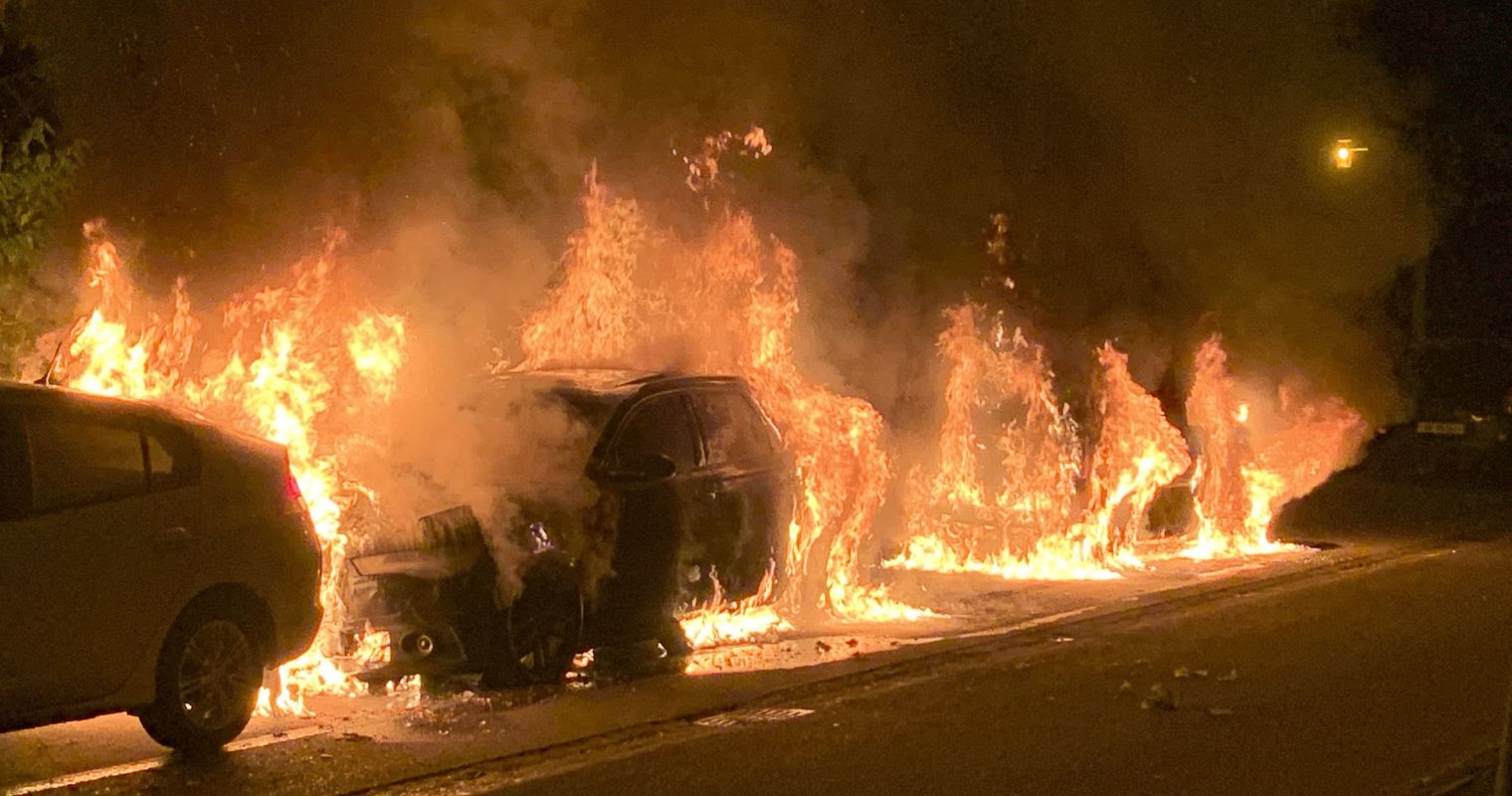 Drei Autos in der Stadt Luzern ausgebrannt